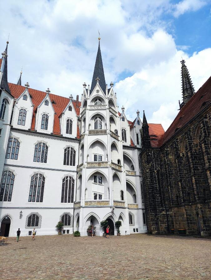 Goldrausch - Glanzvolle Ferienwohnung In Meissen Am Lutherplatz 외부 사진