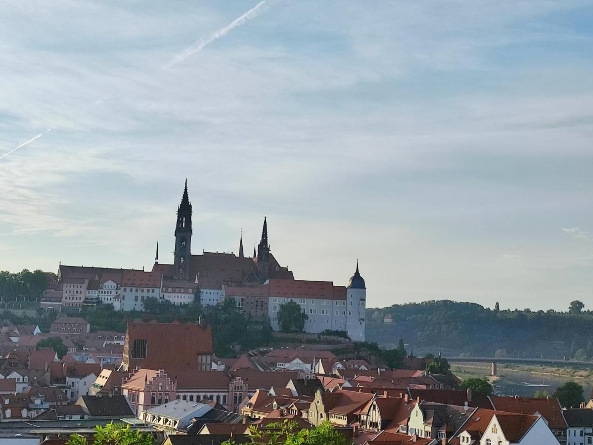 Goldrausch - Glanzvolle Ferienwohnung In Meissen Am Lutherplatz 외부 사진