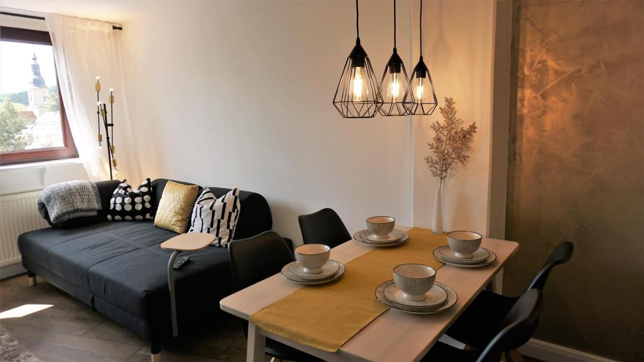Goldrausch - Glanzvolle Ferienwohnung In Meissen Am Lutherplatz 외부 사진